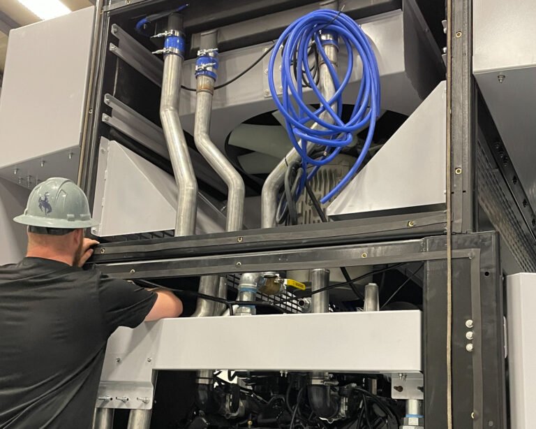 Coolant-and-exhaust-tubing-for-new-prototype-units-installed